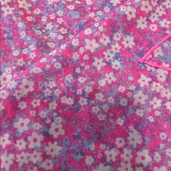 NEW KULANI KINIS women's mini mesh sarong in grape spritz - Picture 5 of 5